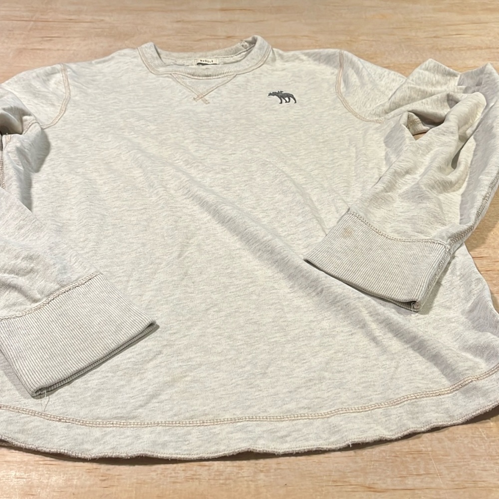 Abercrombie & Fitch Men's long sleeve tee shirt muscle style size large